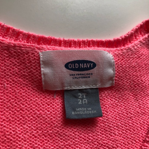 2T Girls: Pink Sweater - Picture 2 of 4